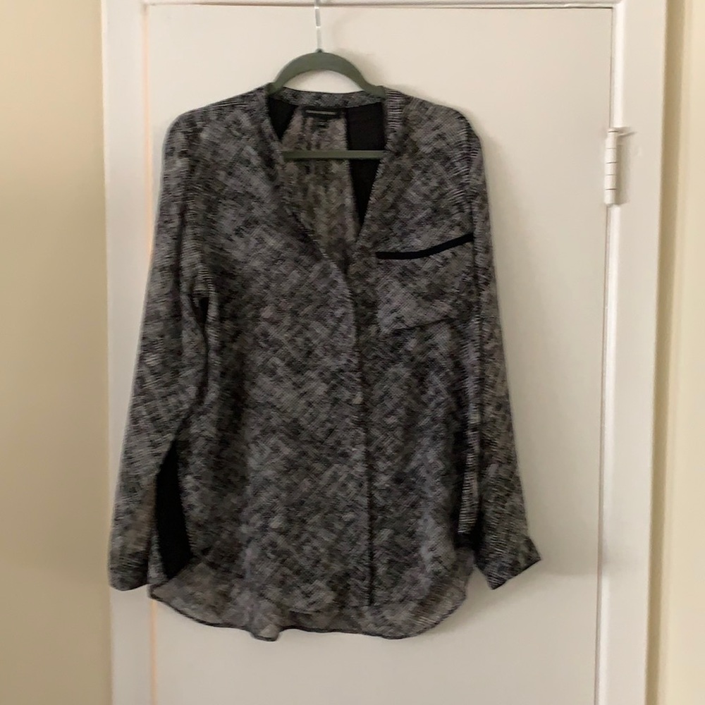 Banana Republic mesh blouse size L